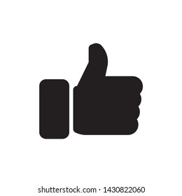 Like icon symbol vector. on white background