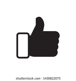 Like icon symbol vector. on white background