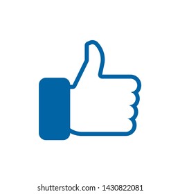 Like icon symbol vector. on white background
