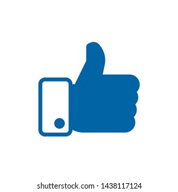 Like icon symbol vector. on white background