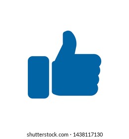 Like icon symbol vector. on white background