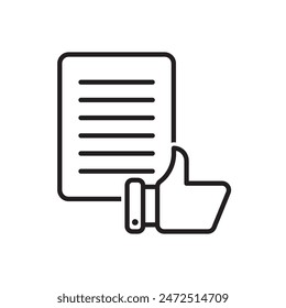 Icono de Me gusta - Pulgar hacia arriba Icono