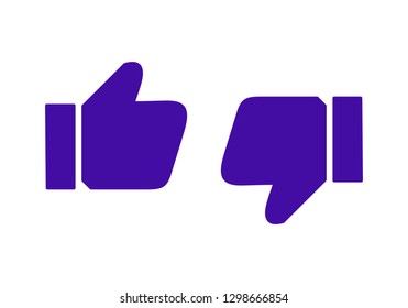 like icon. Thumbs up icon. social media icon