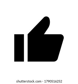 Wie Icon im trendigen, flachen Stil einzeln auf grauem Hintergrund. Wie Symbol für Ihr Webdesign, Logo, App, UI. Vektorgrafik, EPS10.