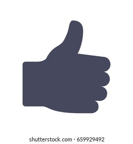 Like icon in trendy flat style isolated on white background symbol for your design logo  UI Vector illustration EPS10