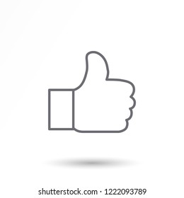LIKE ICON VECTOR