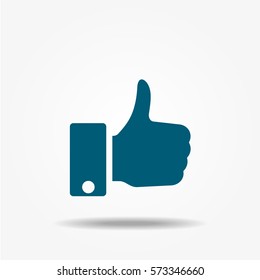 Like icon vector