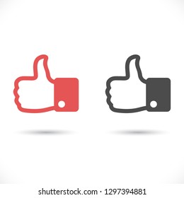 like icon. Vector  Eps 10 