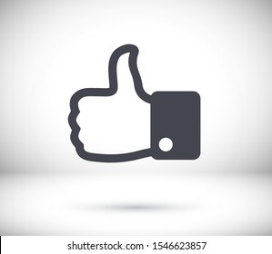 like icon. Vector Eps 10 . Lorem Ipsum Flat Design