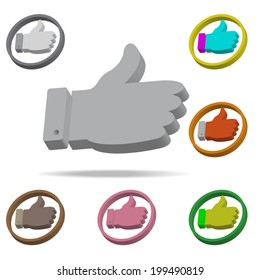 Like icon, Vector EPS 10.