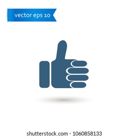 like. like icon. like vector. flat style. sign design vector. sign design. Vector EPS 10