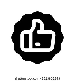 Icono de glifo de Vector para su Sitio web, móvil, presentación y diseño de logotipo.