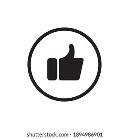 Como Vector de iconos. Ilustración de símbolo bueno