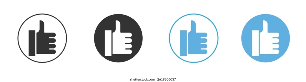 Wie Symbol Vektor Grafik Set