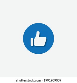 Wie Icon Vektor. Hand wie, Hand-Daumen-Symbol