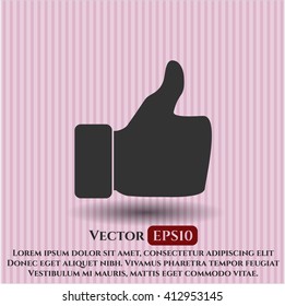 Like icon vector illustration