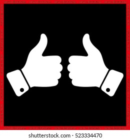 Like icon. Vector illustration.