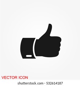 Like icon, vector illustration