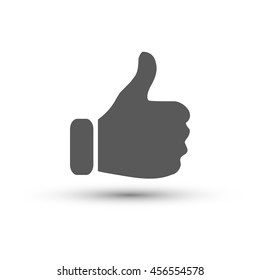 Like icon vector isolated on white background for your design, website, logo, application, UI.