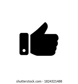 Like icon vector on white background