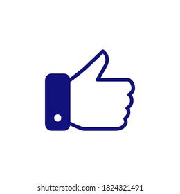 Como vector de icono en fondo blanco