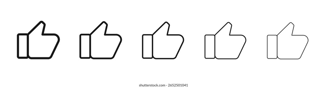 Wie Symbol Vektorumriss setzen Illustrationszeichen