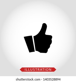 like icon vector. social media icon. Like and dislike icon. Thumbs up and thumbs down eps 10
