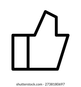 Like Icon Vector Symbol Design Illustration