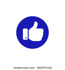 Like icon vector. symbol isolated on white background