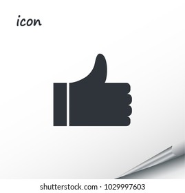like icon vector, symbol like, sign like vector, on a wrapped silver sheet