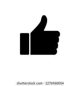like icon vector. Thumbs up icon. social media icon.