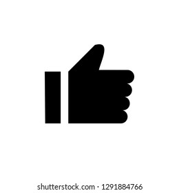 like icon vector. Thumbs up icon. social media icon.
