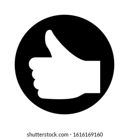 Like icon vector in trendy style design template