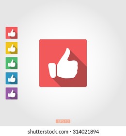 Like icons set