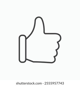 Like isolated icon. vector illustration.