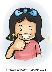  I like it. Emotions, logo, image. Vector