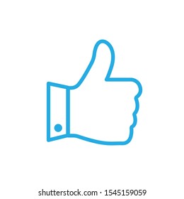 like line icon, design template vector