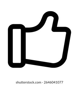 Bewerkbare vector voor het lijfpictogram