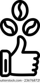 vector de ilustración de icono de línea similar