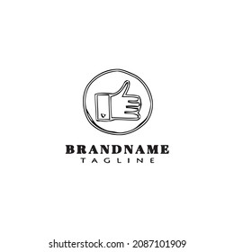 like logo icon design template black modern isolated vector illustration