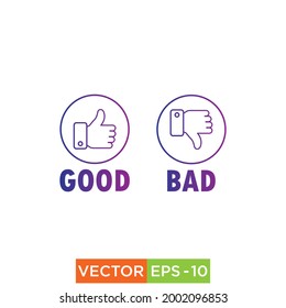 Like Logo Icon design vector for web and print 
