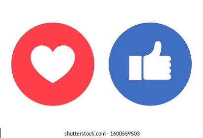 Like And Love Collection With Different Shape