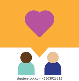 Like Love Favorite Icon Vector Flat Illustration