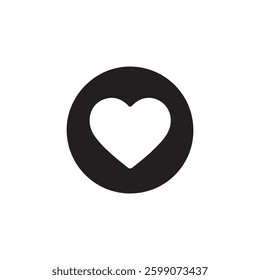 Like love heart icon. Like button vector Illustration Eps 10