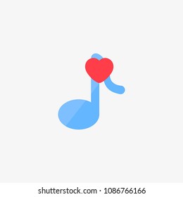 like music vector icon