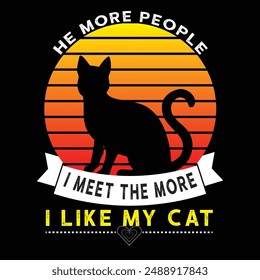  i like my cat t shirt design