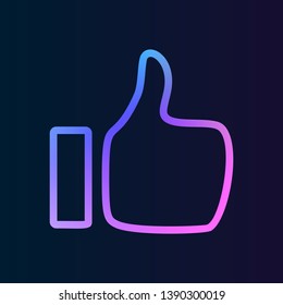 Like nolan icon. Simple thin line, outline vector of web icons for UI and UX, website or mobile application