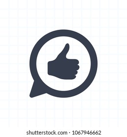 Like Notification - Segment Icons. A professional, pixel-aligned icon.
