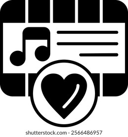Like Outline Style Icon Design
