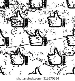 Like pattern, grunge, black image on white background